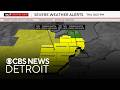 Watch live: Tracking severe weather sweeping through Southeast Michigan