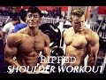 Steven Cao Road to Pro: 2 Weeks Out Nationals Day in the Life Ripped Shoulder Workout