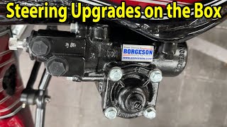 Chevy Caprice quick ratio Steering box upgrade Borgeson 800130, same for G Body camaro Cadillac etc