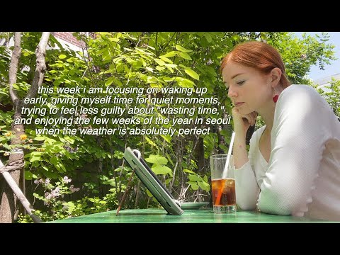 a week of my life in seoul korea ? becoming a morning person again VLOG（a week of my life in seoul korea ? becoming a morning person again VLOG）