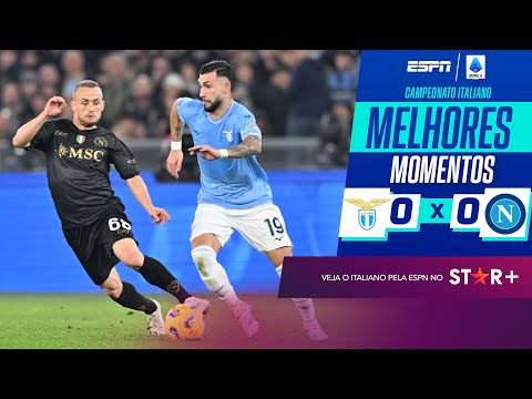 Gols e lances de Lazio x Napoli