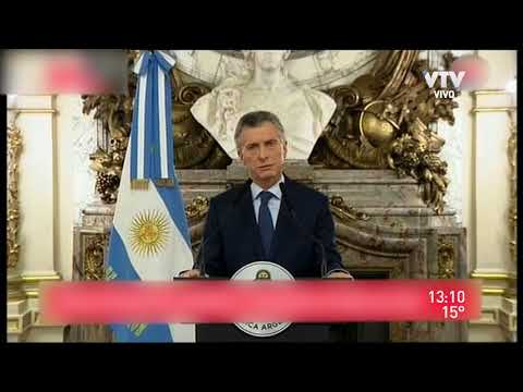 Mauricio Macri: “Esta crisis debe ser la última”