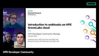 Introduction to webhooks on HPE GreenLake cloud