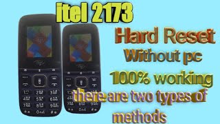 itel 2173 hard Reset-: Reset code