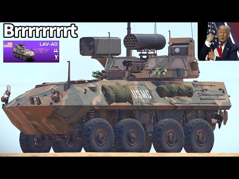 Brrrrrrrrt "LAV-AD" - War Thunder Mobile