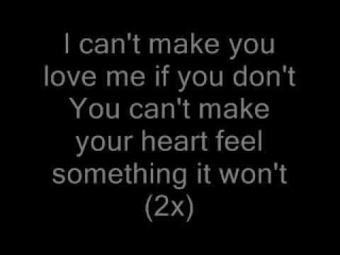 Jon Young - Can't Make You Love Me Lyrics
