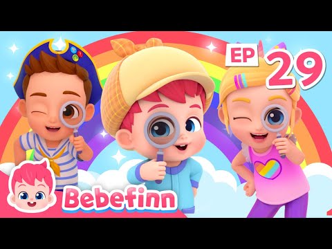 I Spy with My Little Eye Something That Is... | EP29 | Bebefinn Nursery Rhymes & Kids Songs