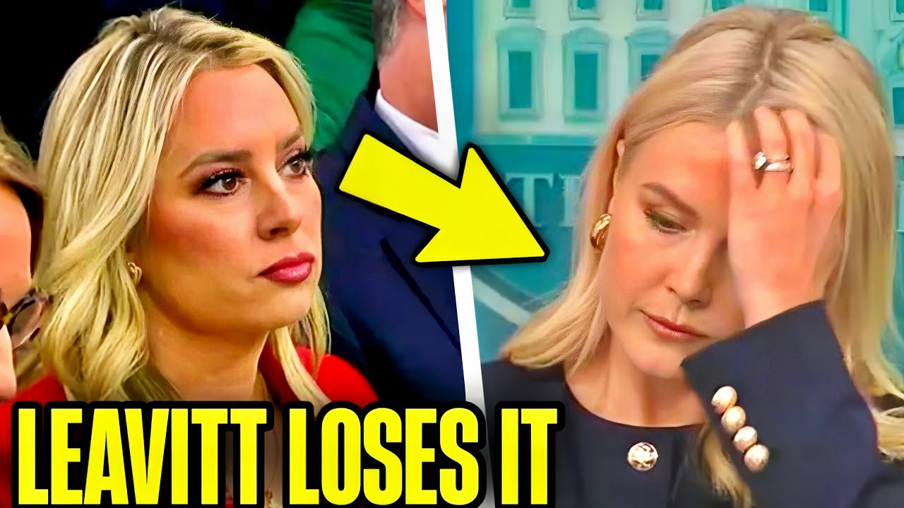 Caught in a Lie: LEAVITT Melts Down Over HEGSETH Firing CLAIM'S!