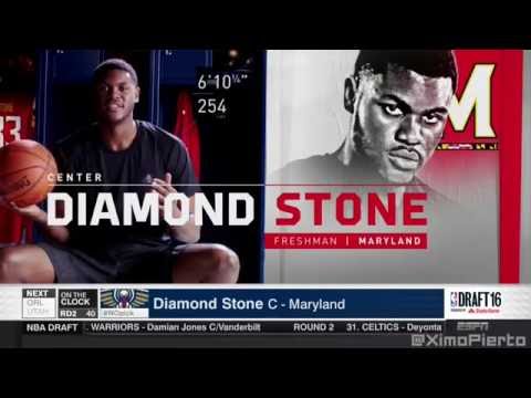 2016 NBA Draft   #40 Pick׃ Diamond Stone   New Orleans Pelicans