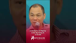 Phạm Nhật Vượng- CHÚNG TÔI CÓ LÚC ĐI VAY ĐẾN 70 000 TỶ #mychair #phamnhatvuong 