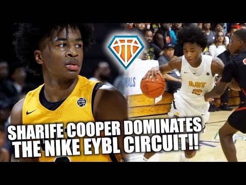Sharife Cooper ABSOLUTELY DOMINATED THE NIKE EYBL CIRCUIT!! | Best Point Guard in the Country??