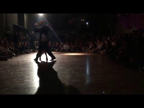  Alberto Colombo  and  Georgia Zikou  are  dancing  at  Athens TangoLovers  in  2016