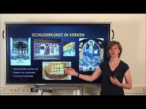 Kunstgeschiedenis - Middeleeuwen - Schilderkunst - Huygens Lyceum - Tekenen