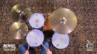 Video thumbnail for Used Sabian 21" AA Heavy Ride Cymbal - 3395g (U21AAHR-1123017BB) by Memphis Drum Shop