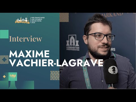 Interview with Maxime Vachier-Lagrave 🇫🇷 | Round 8 | FIDE Grand Swiss 2025