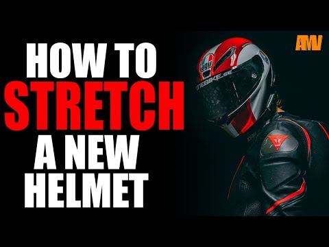 How To Stretch A New Motorbike Helmet
