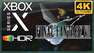 [4K/HDR] Final Fantasy VII (Gold Saucer) / Xbox Series X Gameplay