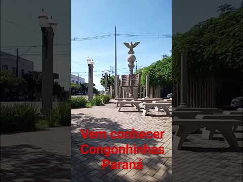 vem conhecer a linda cidade de Congonhinhas no Paraná