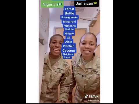 Accent Challenge Nigeria vs Jamaican