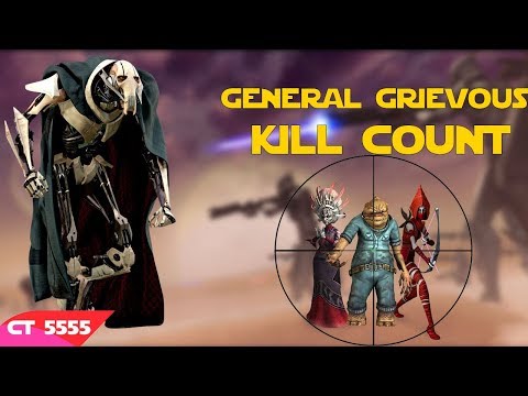 Star Wars General Grievous Kill Count