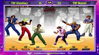 TW-Xiaohey Vs Baozi (包子) FT10 KOF 2002 UM - Busca pelo poder e win