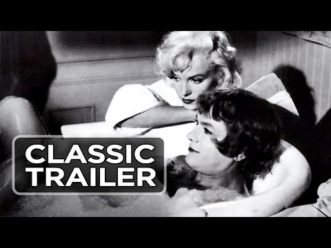 Some Like It Hot Official Trailer #1 - Marilyn Monroe Movie (1959) HD