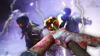 DER EISENDRACHE EASTER EGG - UPGRADED PLUNGER COMPLETE! INSTA KILL PANZERS! (BO3 Zombies)
