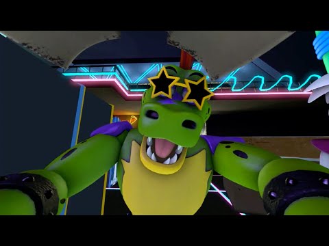 Gregory Hides Inside Monty... | FNAF SECURITY BREACH....