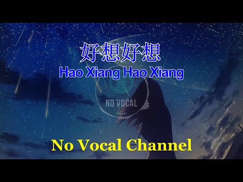 Hao Xiang Hao Xiang ( 好想好想 ) Female Karaoke Mandarin - No Vocal