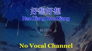 Download lagu Hao Xiang Hao Xiang ( 好想好想 ) Female Karaoke Mandarin - No Vocal mp3
