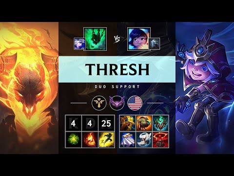 Thresh Support vs Nunu & Willump: Vision Controller - NA Master Patch 14.24
