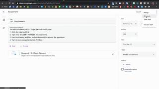 Creating a Google Classroom Assignment  Incorporating Pearson and Nearpod