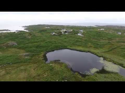 Lettermullen houses to the lake