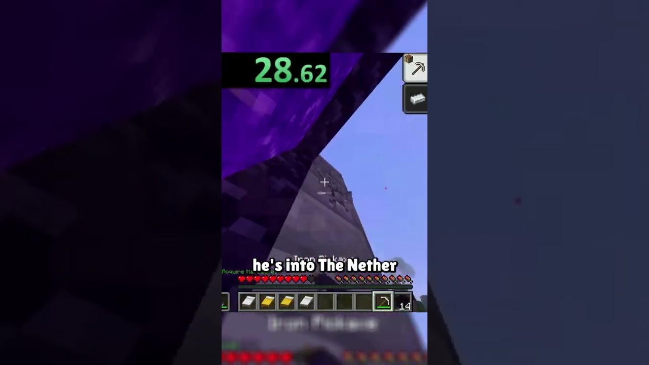 The (Former) Fastest Minecraft Speedrun