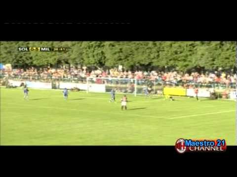 Highlights AC Milan 12-0 Solbiatese - 20/07/2011