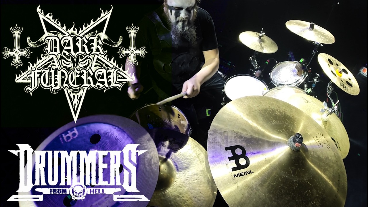 DARK FUNERAL-As One We Shall Conquer. Janne Jaloma. Live in Poland 2025 (Drum Cam)