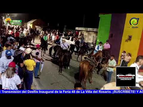 DESFILE INAUGURAL DE LA FERIA 48 DE LA VILLA DEL ROSARIO #09OCTUBRE 2025