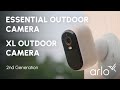 Arlo Essential Outdoor 2K (Gen 2) VMC3350 Weiss, 3er Set