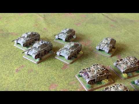 My Flames of War German Armour collection 2019