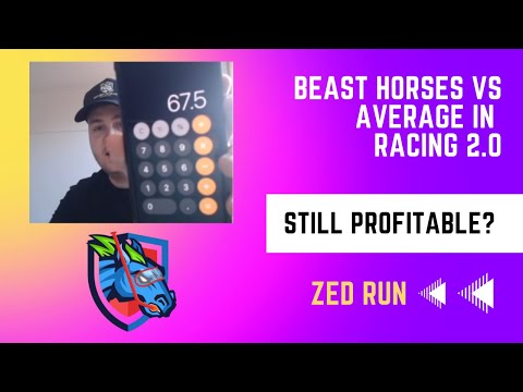 Beast Horses V.S Average Horses in Racing 2.0 | Zed Run