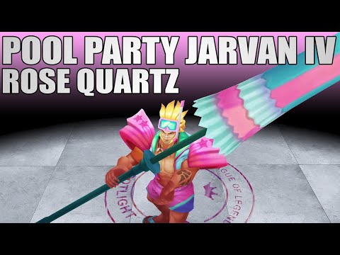 Pool Party Jarvan IV Rose Quartz Chroma Spotlight