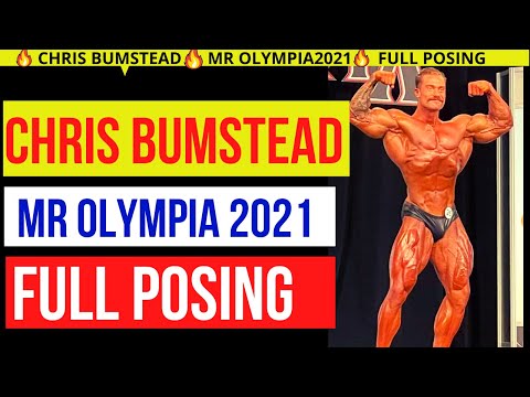 CHRIS BUMSTEAD WINS - 2021 CLASSIC PHYSIQUE OLYMPIA - FULL POSING