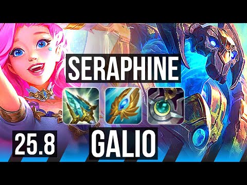 SERAPHINE vs GALIO (MID) | 5/2/21 | KR Master | 25.8