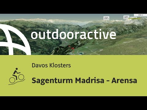 Mountainbike-tour in Davos Klosters: Sagenturm Madrisa - Arensa