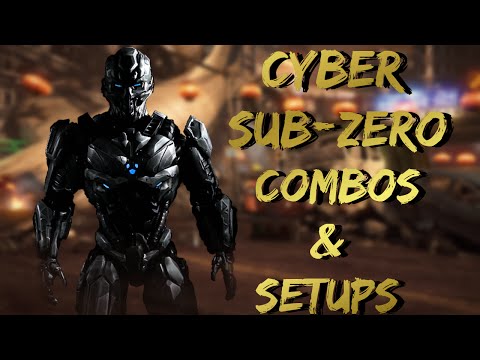 MKX:Cyber Sub-Zero Combos & Setups(32-102%)