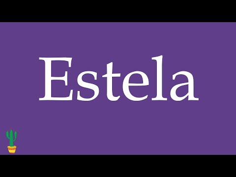How to Pronounce ''Estela'' (A Wake, Trail) Correctly in Spanish 🇲🇽