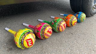 Experiment Car vs Giant  Chupa Chups, Coca Cola & Balloons, Fanta vs Mentos | Test Ex