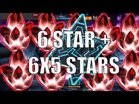 6 STAR + 6x5 STARS CRYSTAL OPENING