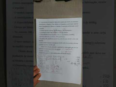 Exercício 13 - Parte 1 - Big M com modelagem - Maximizar - Método Simplex