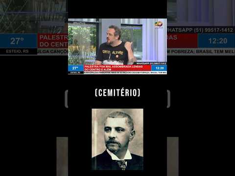 Júlio de Castilhos vive mais no cemitério do que viveu na sua casa.